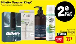 Kruidvat Gillette, Venus en King C aanbieding