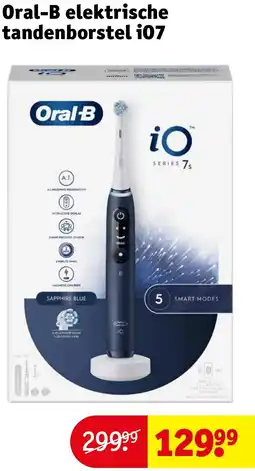 Kruidvat Oral-B elektrische tandenborstel i07 aanbieding