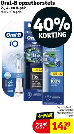 Kruidvat Oral-B opzetborstels aanbieding