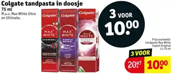 Kruidvat Colgate tandpasta in doosje aanbieding