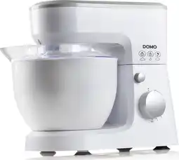 Bol.com Domo DO9241KR - Keukenmachine - 600W - 4L - Incl blender - Wit aanbieding