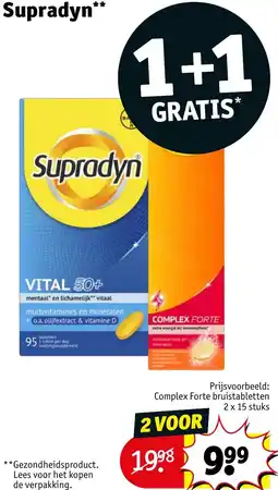 Kruidvat Supradyn aanbieding