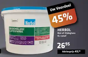 De voordeelmarkt Herbol aanbieding