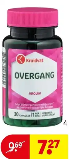 Kruidvat Kruidvat overgang aanbieding