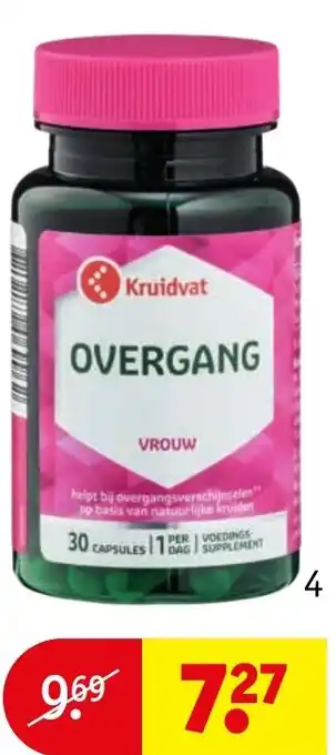 Kruidvat Kruidvat overgang aanbieding