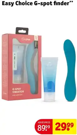 Kruidvat Easy Choice G-spot finder aanbieding