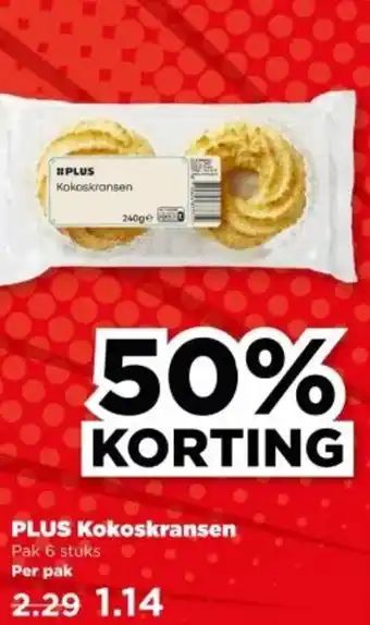 PLUS PLUS Kokoskransen aanbieding