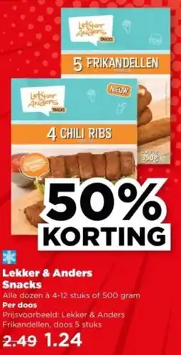 PLUS Lekker & Anders Snacks aanbieding