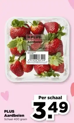 PLUS PLUS Aardbeien aanbieding