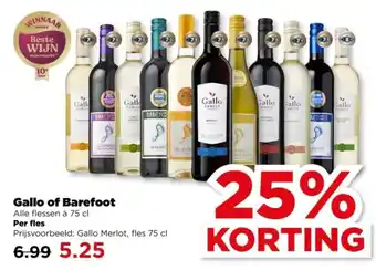 PLUS Gallo of Barefoot aanbieding