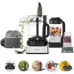 EP Kenwood FDM73.850SS MultiPro OneTouch Foodprocessor & Blender aanbieding