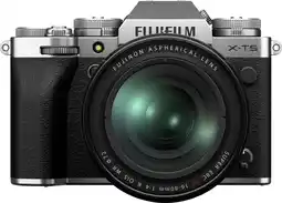 Bol.com Fujifilm Systeemcamera X-T5 + Fujinon XF standaardlens 16 - 80 mm Zilver aanbieding