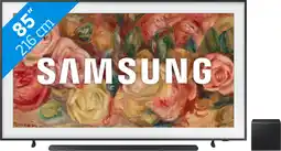 Coolblue Samsung The Frame 85LS03D (2024) + Samsung HW-S800D Zwart aanbieding