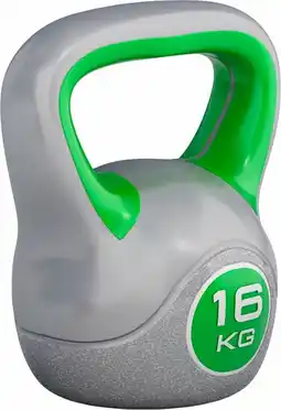 Bol.com Gorilla Sports Kettlebell - Kunststof Trendy - 16 kg aanbieding