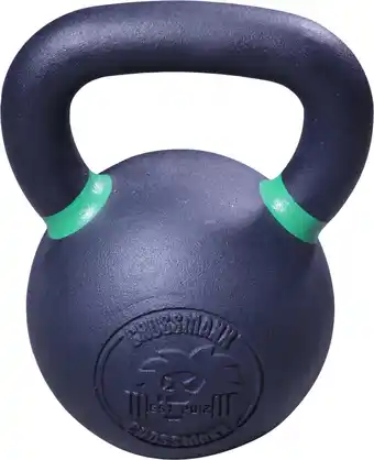 Bol.com Lifemaxx Crossmaxx Kettlebell - Gietijzer met Poedercoating - 28 kg aanbieding