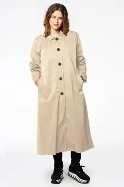 Wehkamp YOEK regenjas DENA beige aanbieding