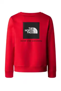 Wehkamp The North Face sweater rood aanbieding