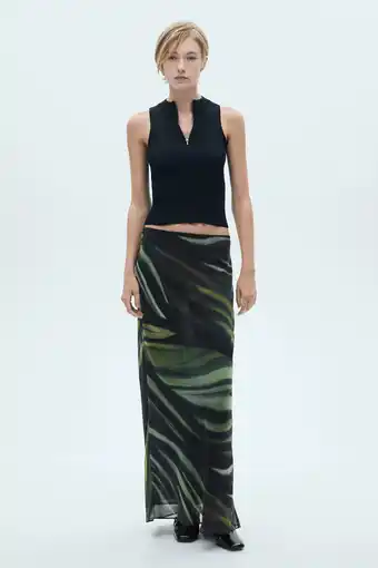 Wehkamp Mango maxi rok zwart aanbieding