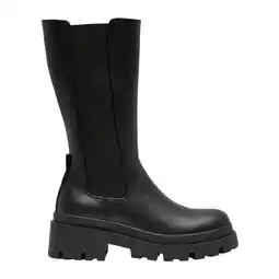 Wehkamp ONLY ONLDOJA-5 PU LONG BOOT - NOOS hoge laarzen zwart aanbieding