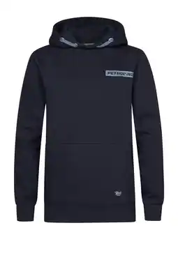 Wehkamp Petrol Industries hoodie blauw aanbieding