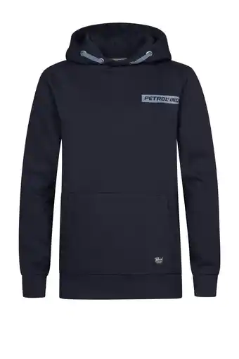 Wehkamp Petrol Industries hoodie blauw aanbieding