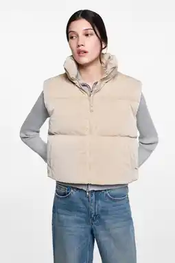 Wehkamp MANGO TEEN bodywarmer lichtbeige aanbieding