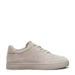 Wehkamp CALVIN KLEIN JEANS suède sneakers beige aanbieding