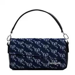 Wehkamp Desigual denim crossbody tas donkerblauw aanbieding