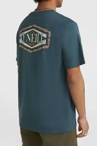 Wehkamp O'Neill regular fit T-shirt met backprint alma steel aanbieding