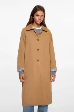 Wehkamp MANGO TEEN coat lichtbruin aanbieding