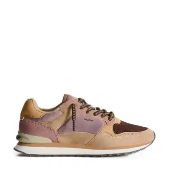 Wehkamp HOFF City Kracow suède sneakers camel/lila aanbieding