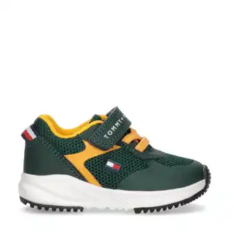 Wehkamp Tommy Hilfiger sneakers groen aanbieding