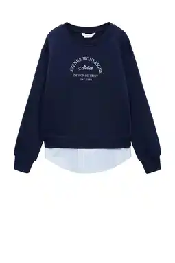 Wehkamp Mango Kids sweater blauw aanbieding