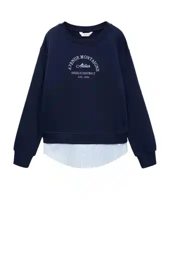 Wehkamp Mango Kids sweater blauw aanbieding