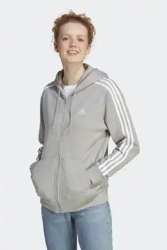 Wehkamp adidas Sportswear sweatvest grijs melange aanbieding