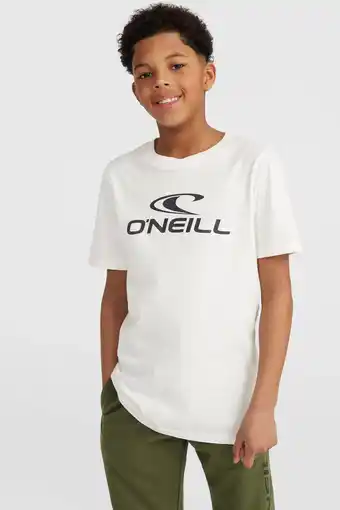 Wehkamp O'Neill T-shirt met logo wit aanbieding