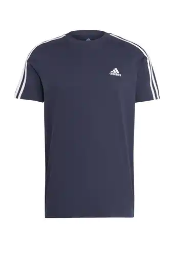 Wehkamp adidas Sportswear T-shirt donkerblauw/wit aanbieding