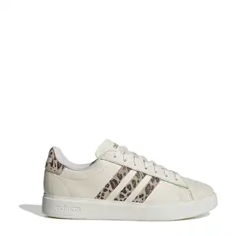 Wehkamp adidas Sportswear Grand Court 2.0 sneakers met dierenprint wit/beige/zwart aanbieding