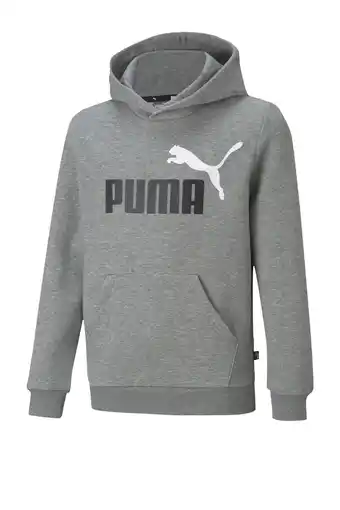 Wehkamp Puma hoodie grijs aanbieding