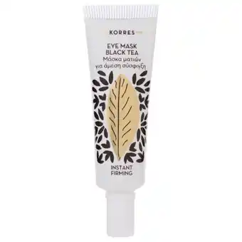 Douglas KORRES Black Tea Firming Oogmasker aanbieding