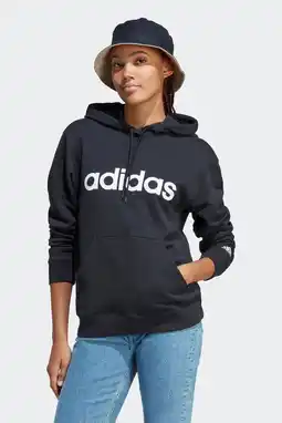 Wehkamp adidas Sportswear hoodie zwart/wit aanbieding