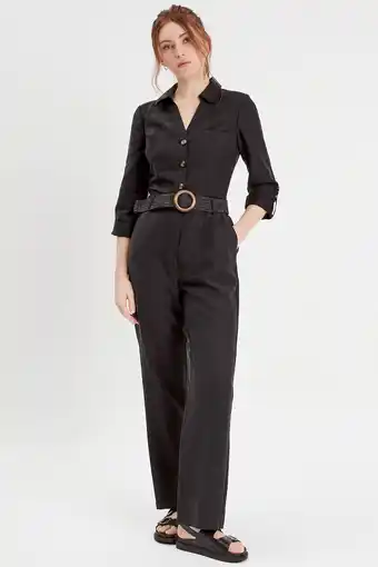 Wehkamp Cache Cache jumpsuit zwart aanbieding