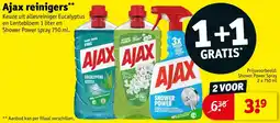 Kruidvat Ajax reinigers aanbieding