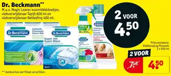 Kruidvat Dr. Beckmann aanbieding