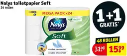 Kruidvat Nalys toiletpapier Soft aanbieding