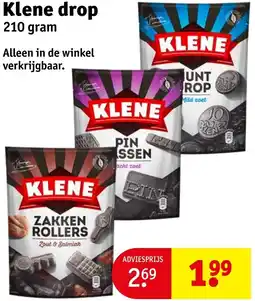 Kruidvat Klene drop aanbieding