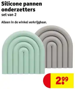 Kruidvat Silicone pannen onderzetters aanbieding