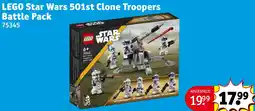 Kruidvat LEGO Star Wars 501st Clone Troopers Battle Pack aanbieding