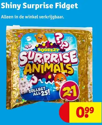 Kruidvat Shiny Surprise Fidget aanbieding