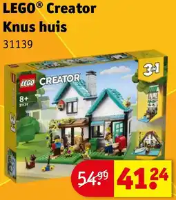 Kruidvat LEGO Creator Knus huis aanbieding